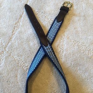 VINEYARD VINES whale belt - Navy - size 30